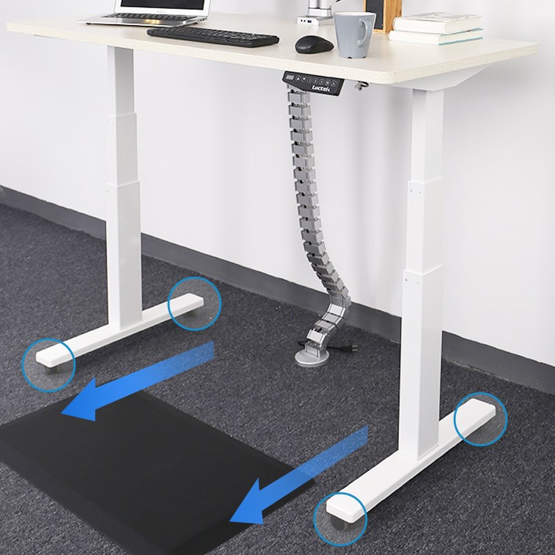 乐歌 电动升降桌脚轮带刹车 适配E2/E5/E/E/E 移动万向滚轮B21