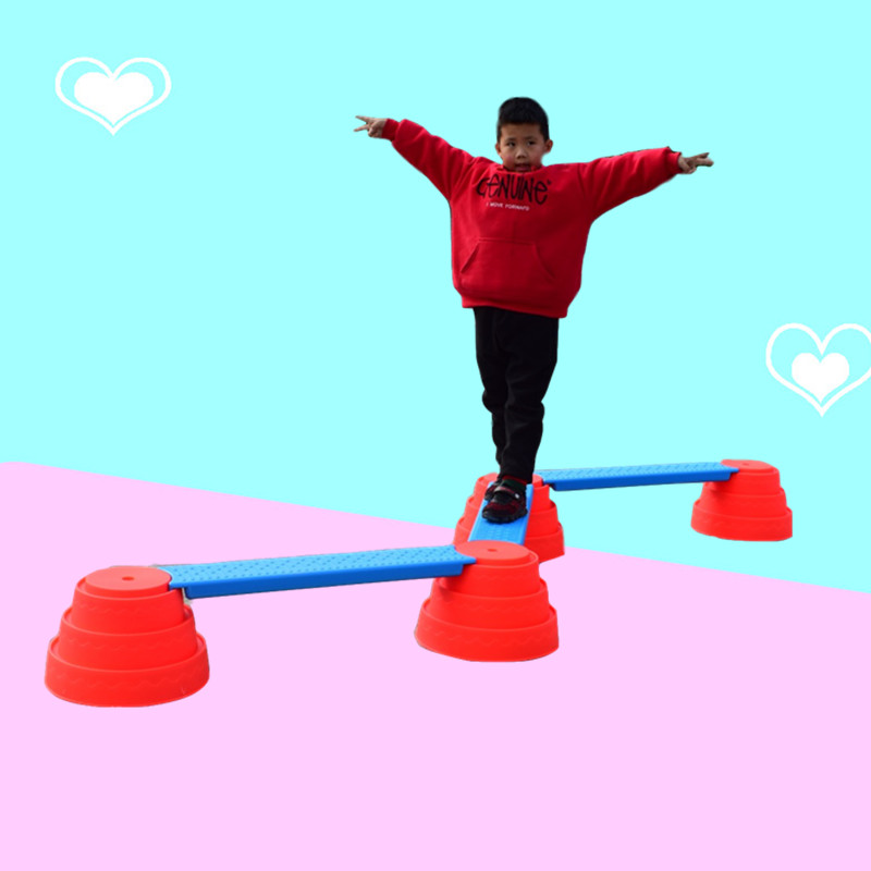 独木桥平衡木 感统训练器材 万象幼儿园独木桥儿童平衡木塑料