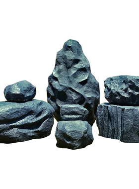 假山仿真石头吊顶装饰花园太湖石装饰园林景观庭院落地