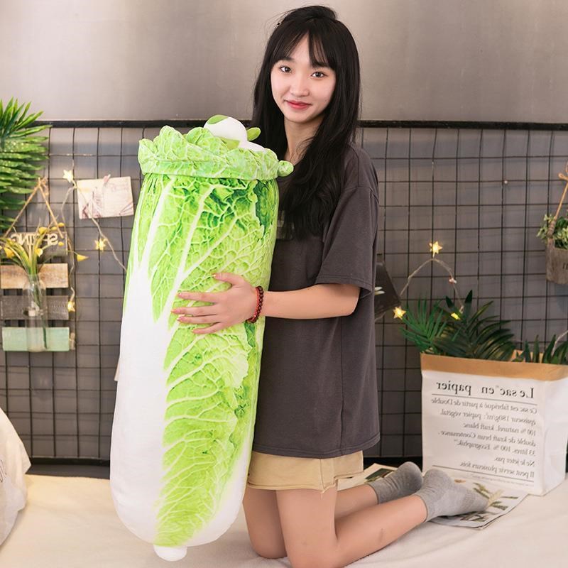 菜狗玩偶抱枕靠垫创意软萌毛绒公仔玩偶沙发汽车办公室床头