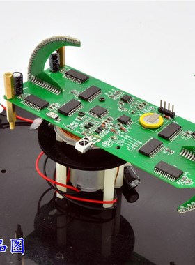 球形旋转LEDTM轴球形球O时钟显示屏电子制作散件