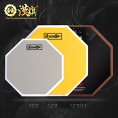 汉牌训练 寸架子鼓练习垫节拍器打击板 汉旗哑鼓装 寸