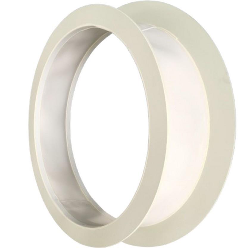 玻璃钢离心风机PVC软接连接管道法兰用变径偏心尺寸600