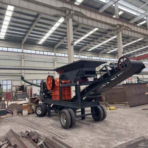 混5合料破碎机建筑垃圾粉碎机动2移机0400鄂WWV式破碎工地大型破
