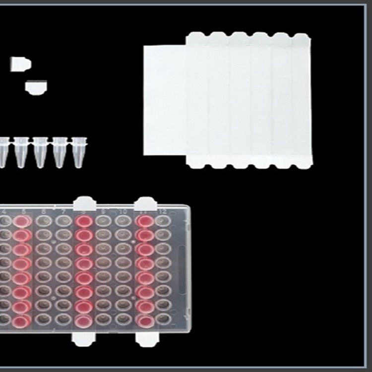 巴罗克EZcap  PCR 封膜条 适用于96孔PCR板的八孔行以及PCR八连管
