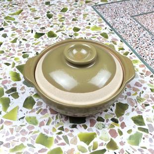 传统粗糙单柄煲仔饭专用土窑龙窑土砂锅酒店专用砂锅土锅沙锅瓦煲