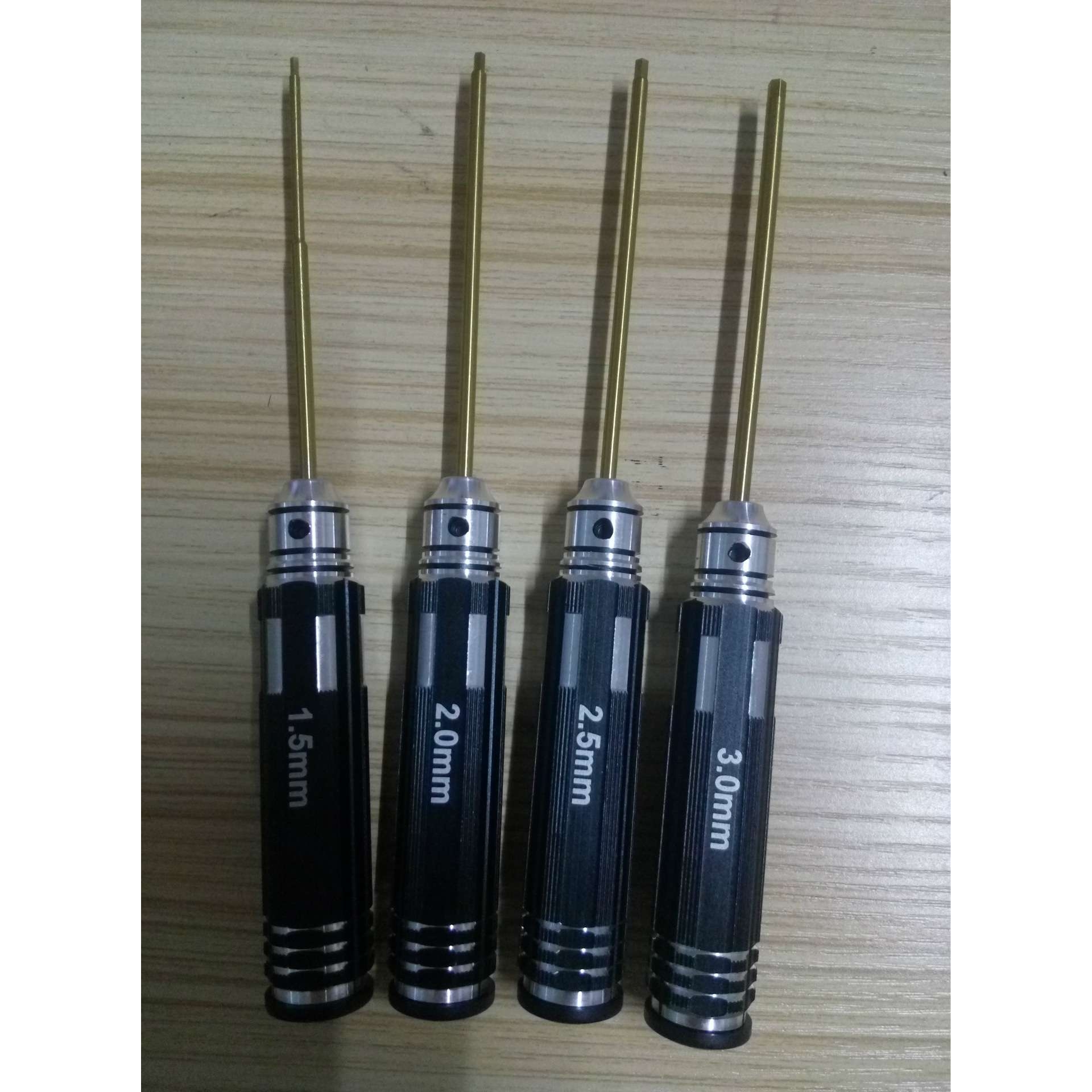 航模工具  模型工具  内六角螺丝刀  高速钢镀钛金螺丝刀