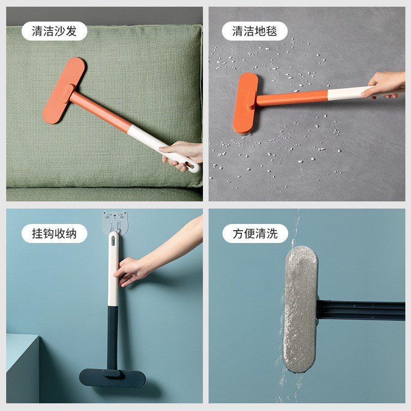 干湿两用双面擦窗器窗户除尘纱窗清洗器免拆洗长柄纱窗刷清洁神器