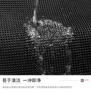 篆刻工作垫石章印章篆刻橡胶垫防滑防尘垫 篆刻印章刻字收集粉尘