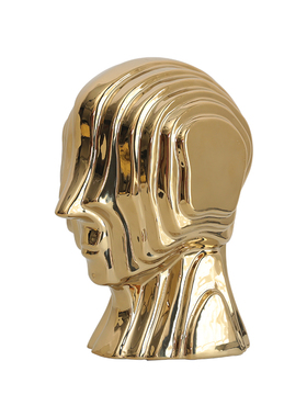 创意家居装饰摆件陶瓷工艺品客厅玄关电视机柜装饰品抽象人物设计