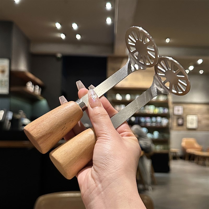 压土豆泥超细腻的~胖墩手柄捣泥器不锈钢压泥器紫薯宝宝压辅食用