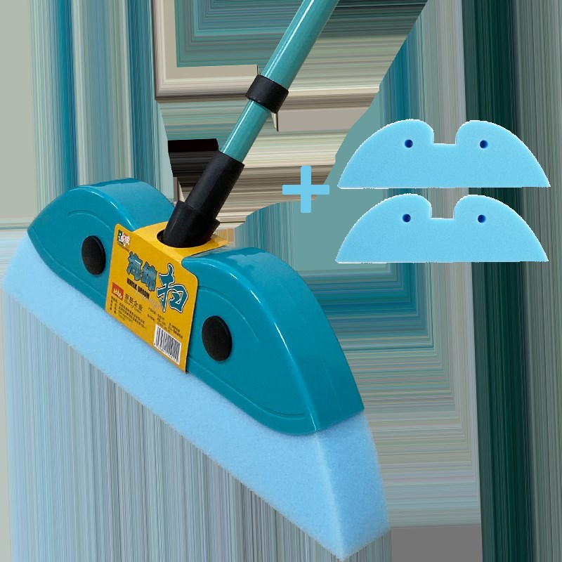魔术魔法海绵扫把楼房地板家用地刮头发毛发扫帚干湿两用扫地神器