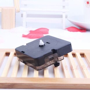 原装静音闹钟机芯更换定时叫响机芯5毫米轴叫醒跳秒表芯指针配件