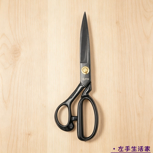 左手裁缝剪左撇子专用 右手柄左刀刃 专业布剪 家用纱剪 裁缝剪刀