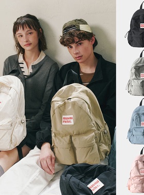 MASMARULEZ官方正品双肩包百搭防水尼龙书包大号双口袋大容量背包