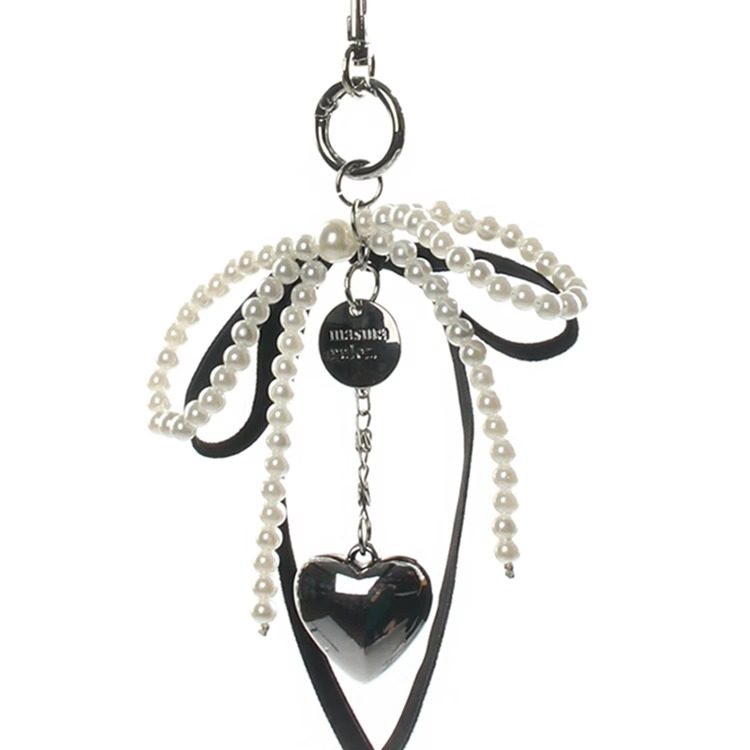 MASMARULEZ官方正品现货珍珠丝带钥匙扣背包挂件双肩包配件包挂件,箱包皮具/热销女包/男包,包袋配件,淘宝优惠券,粉丝福利购,淘宝优惠卷