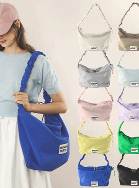 MASMARULEZ官方正品现货尼龙通勤单肩包斜挎包腋下包休闲百搭