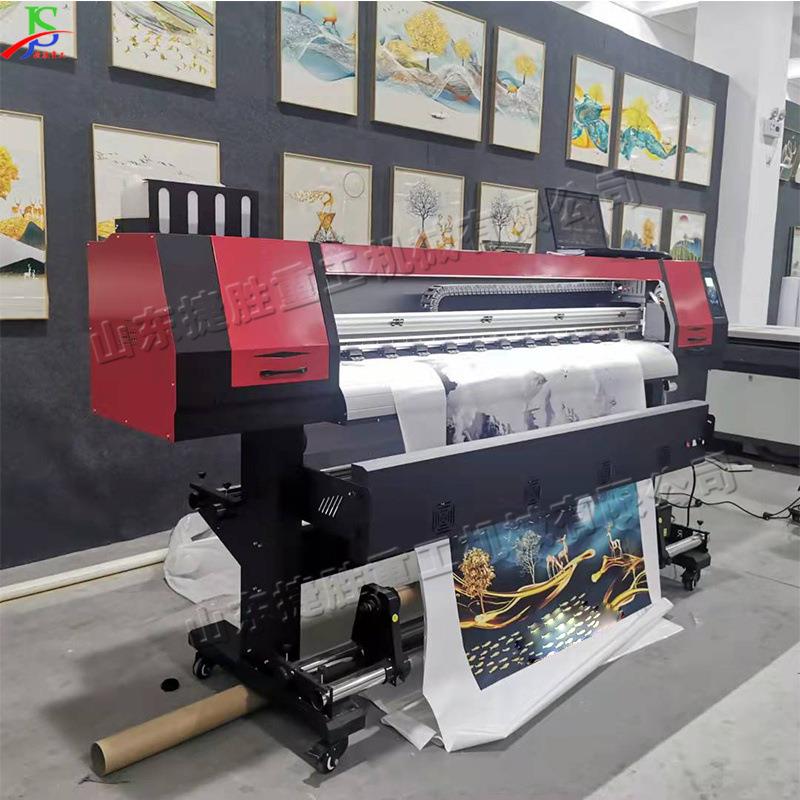 js-1600晶瓷画打印机墙布壁画装饰写真机自动背景装饰喷绘机