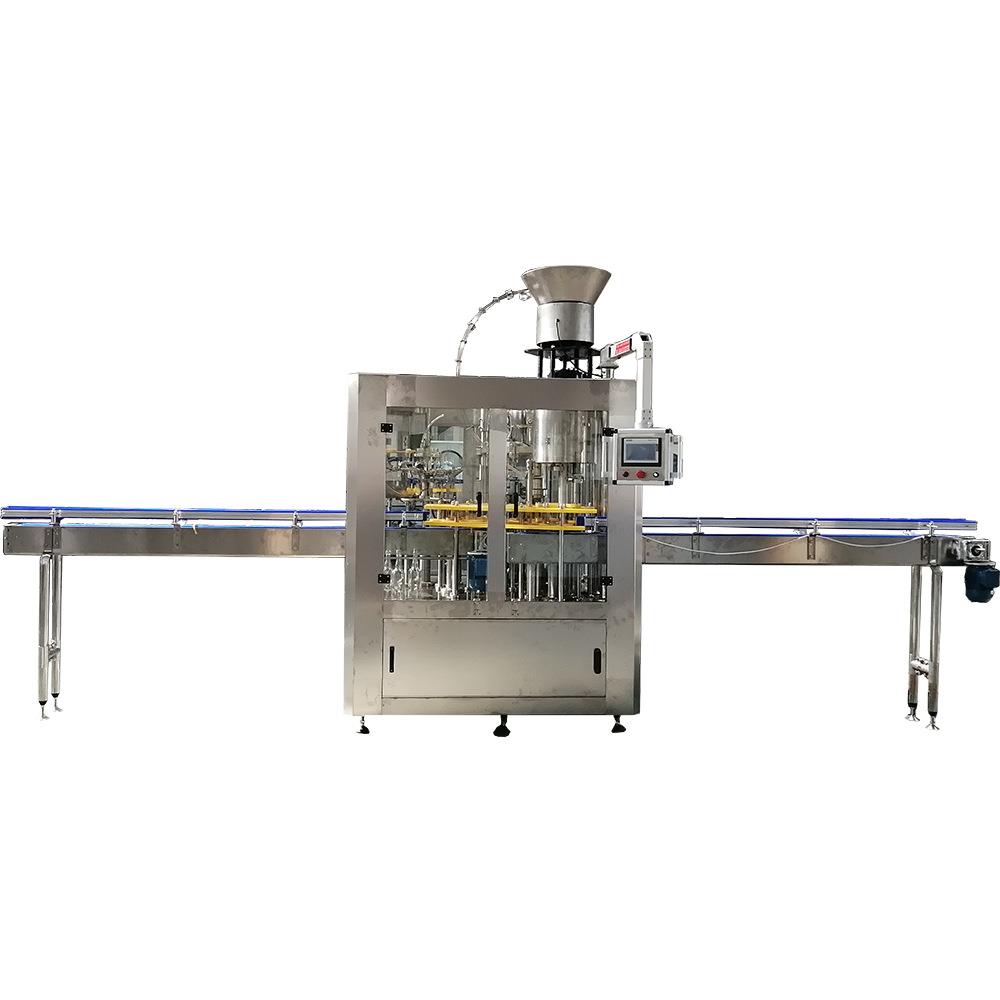 厂家直供瓶装水灌装机小型玻璃瓶矿泉水全自动灌装封口机瓶装灌装