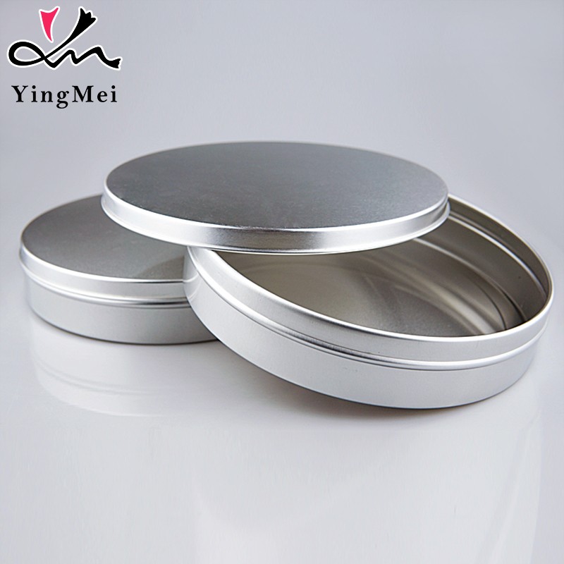 克*圆形天地铝盒金属圆形分装盒 茶饼包装通用大铝盒