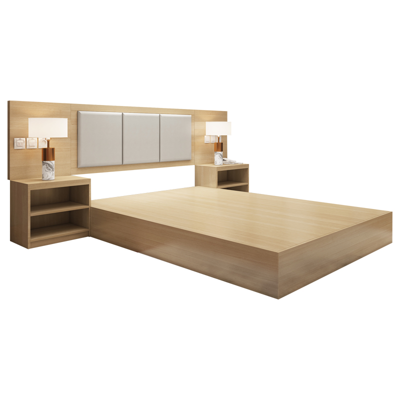 酒店床宾馆家俱标间全定制软包单人床双人间民宿公寓大床客房