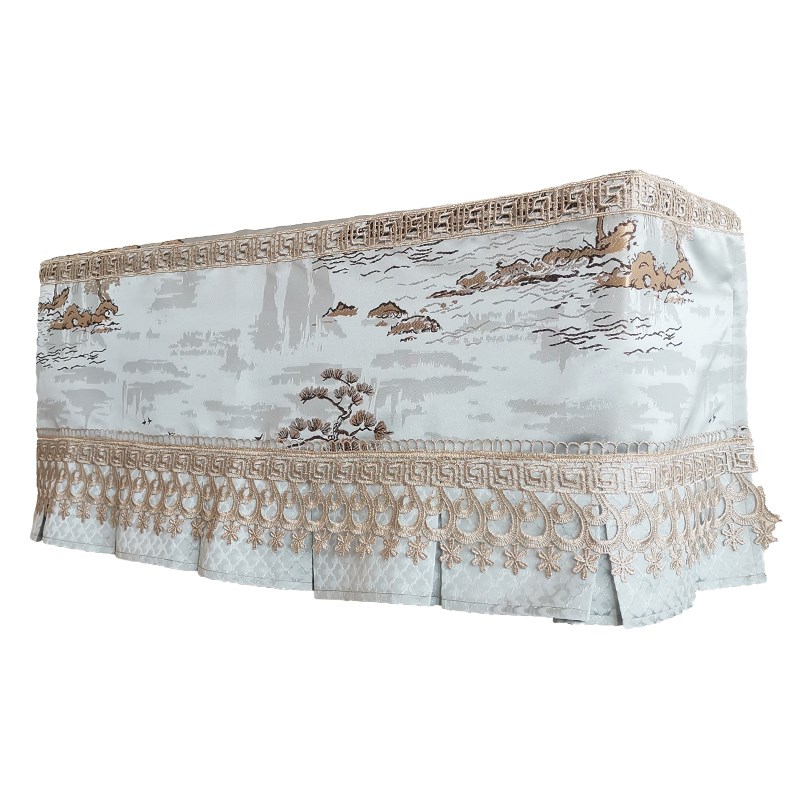 蚕贵人中式空调罩挂式空调防尘罩挂机罩室内大2p空调罩子1.5匹1匹