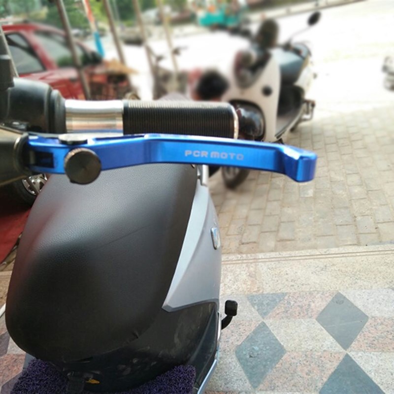 电摩 刹车手把鬼火RZ战速改装骠骑祖玛山猫 碟刹拉杆 刹车牛角