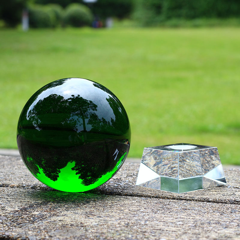 绿色水晶球珍藏饰品绿幽灵门店客厅隔断玄关摆放办公桌家居,家居饰品,装饰摆件,淘宝优惠券,粉丝福利购,淘宝优惠卷