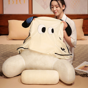 靠背垫床头软包大靠背护腰枕办公椅子沙发孕妇头枕床上玩手机看书