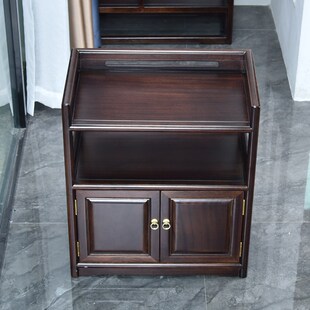 实木茶柜茶水柜茶台茶桌侧边柜家用新中式花梨木沙比利