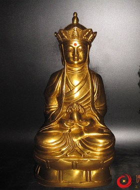 包邮地藏菩萨居家供奉九华山南无大愿菩萨铜神佛像古典 人物 摆件