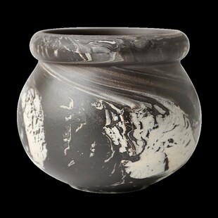 球形陶瓷小花盆迷你可爱透气多肉陶盆圆球山乌龟绿植盆栽陶土创意