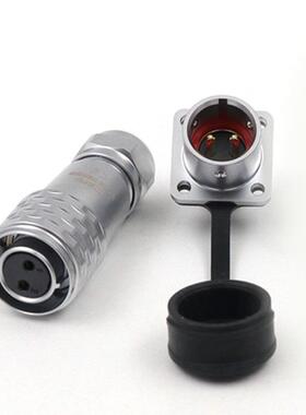 威浦航空插头SF12【2芯9芯】母头法兰公座SF1210/S_SF1213/P