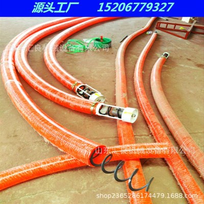 电动玉米晒场装袋吸粮器 牛筋软管螺旋粮食输送机 供应软管吸粮机