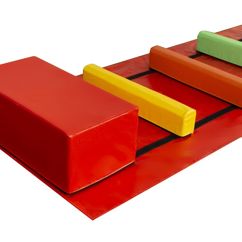 幼儿园亲子游戏跑跳障碍组合儿童软式锻炼器材体适能感统训练教具