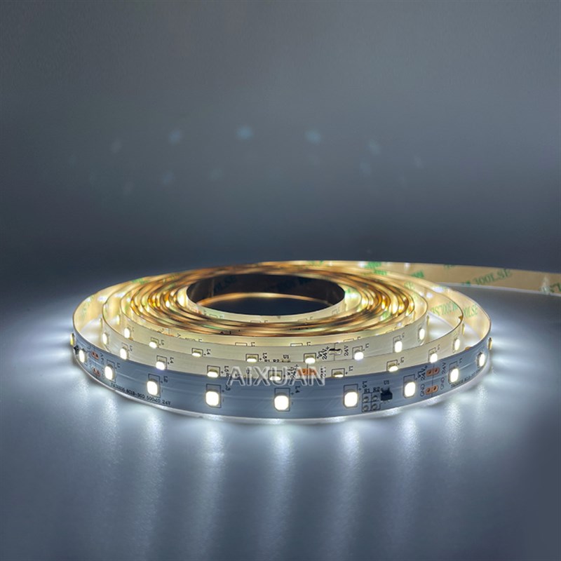 24V 2835恒流驱动IC灯带 20米无压降灯带 1米60灯软灯条工程装饰