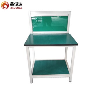 防静电实验台厂家带挡板打包工作台组合车间流水线工作台
