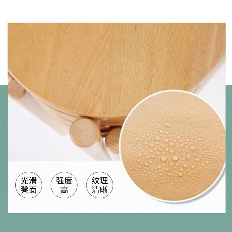 现货实木凳子实木板凳客厅餐椅榉木圆凳可叠放家用圆凳子