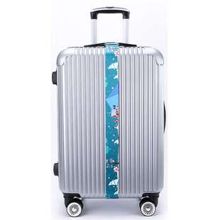 luggage拉杆箱捆绑绳行李带 行李箱绑带热转印涤纶旅行箱打包带