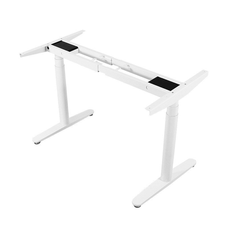 NATE电动升降桌架可移动金属电脑桌面可调节双电机圆管儿童书桌腿