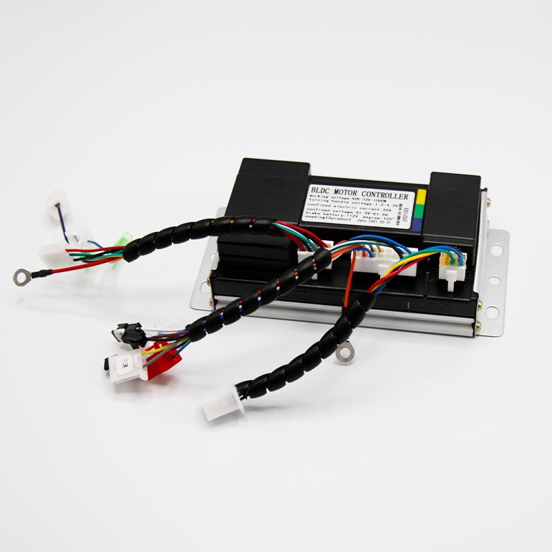 48V-72V1200W正弦波控制器矢量电机驱动器电动车两轮三轮车控制器