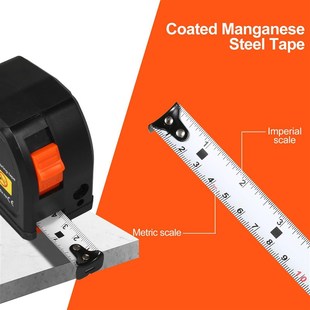 50m+5m Laser Tape Measure  2合一激光测距卷尺智能数显卷尺