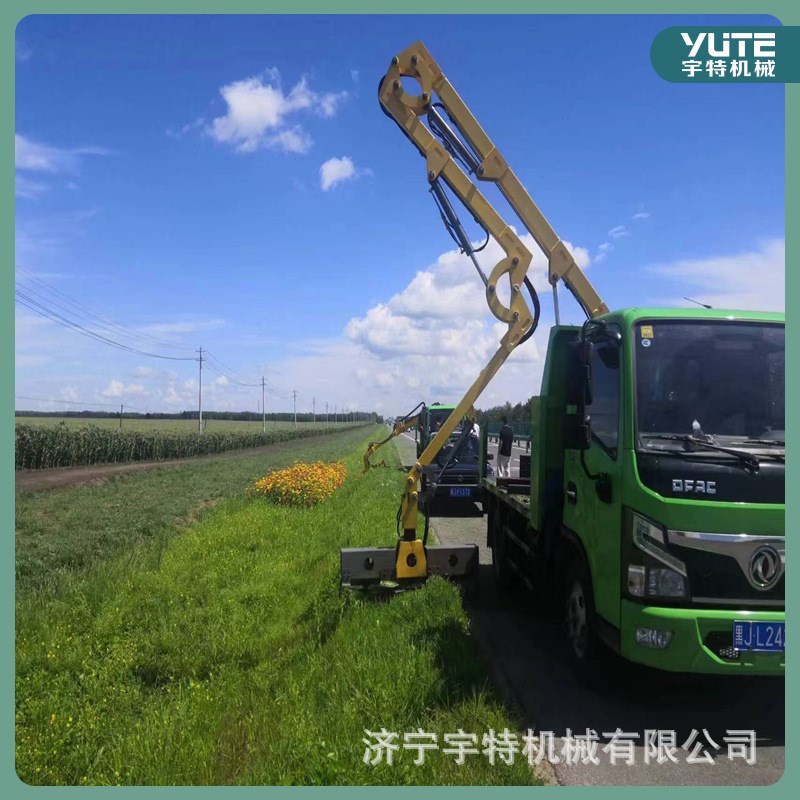 隔离带修剪车大型车载式高速绿篱修剪机全方位边坡园林修剪设备