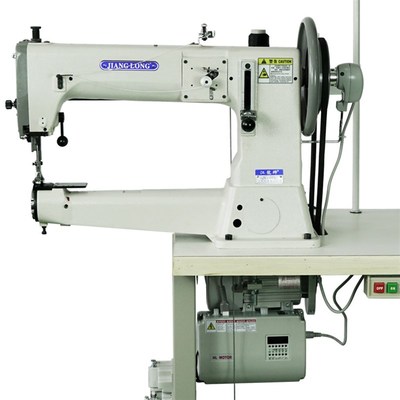 江龙441超厚料粗线工业缝纫机 拉杆箱沙发马鞍皮脚垫硬料重型慢速