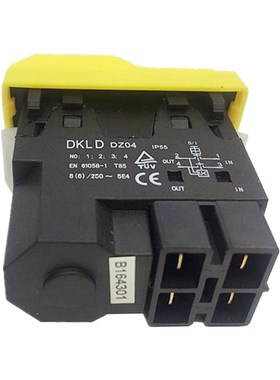 DKLD DZ04 电磁开关 电机/木工/机床/切割机按钮开关KLD28A KJD17