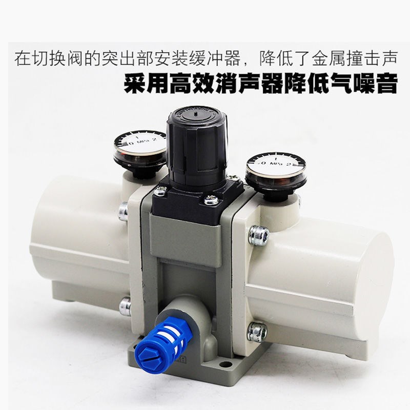 气动增压阀增压泵缸VBA10A-02 VBA20A-03 VBA40A-04GN气体加压