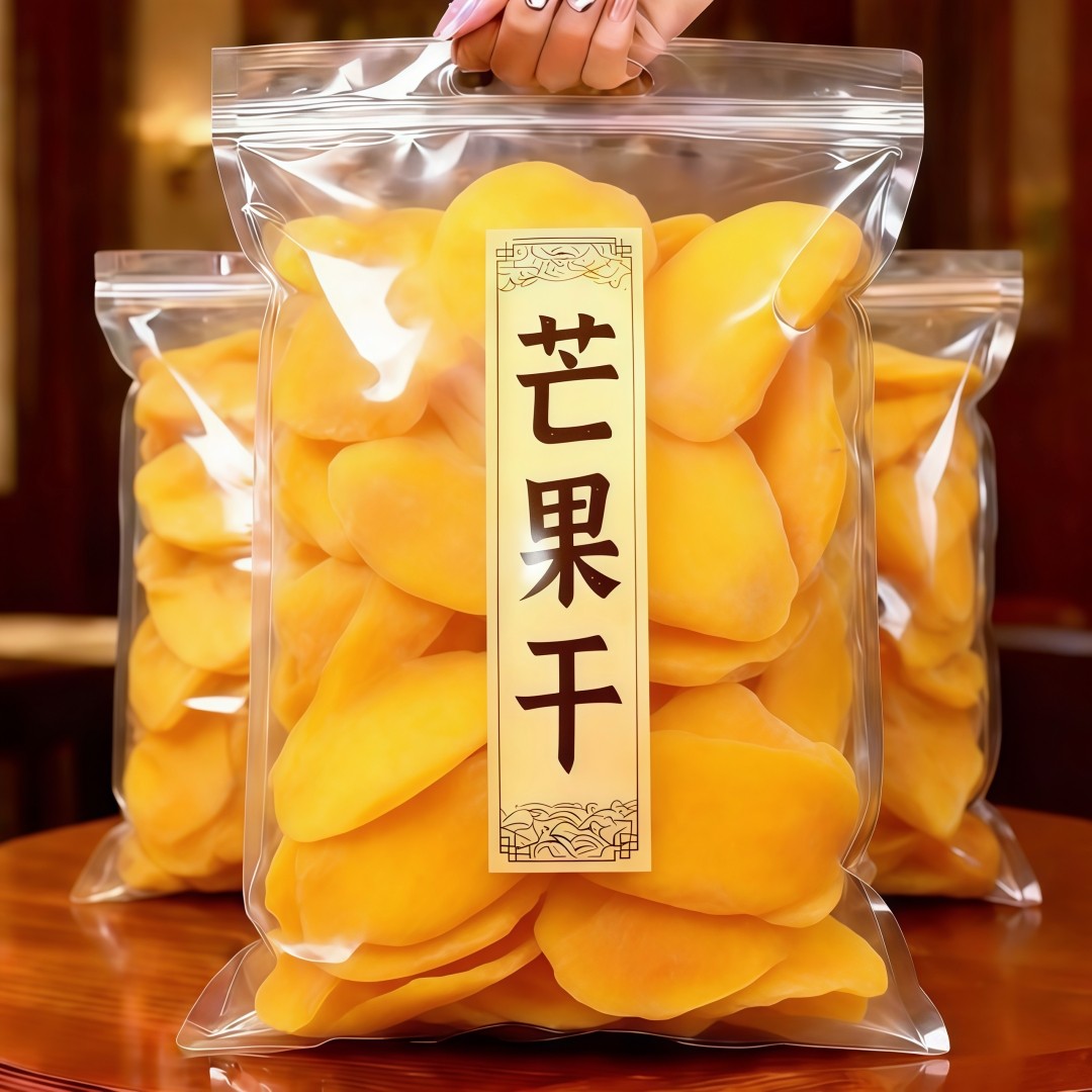 厚切大片】芒果干水果干办公室解馋零食小吃蜜饯果脯休闲零食批发