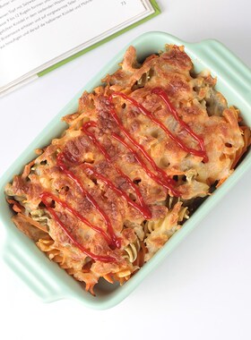 德国lzo陶瓷烤盘芝士焗饭盘微波炉烤箱餐具烤碗家用烘焙盘子