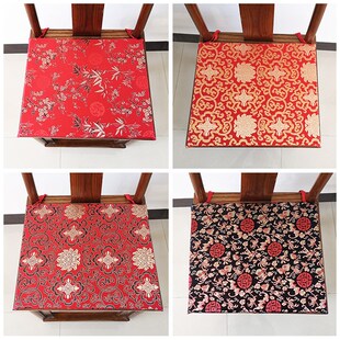 新红木椅子坐垫仿古典家具实木餐椅圈椅垫款座垫防滑垫定制