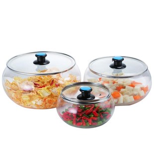 新款 加厚腌咸菜坛子酸野缸酱菜坛子玻璃缸泡菜坛子咸菜罐超市专用